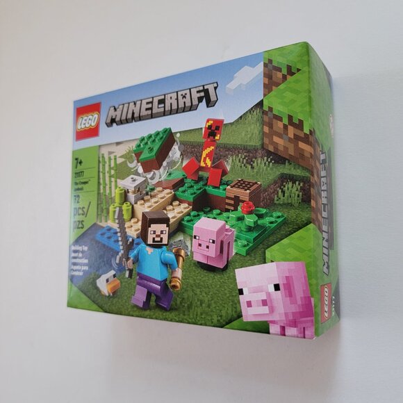 LEGO Minecraft The Creeper Ambush, retired set 21177, New - Picture 3 of 5